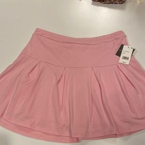 Grayson Threads pink short skirt with shorts